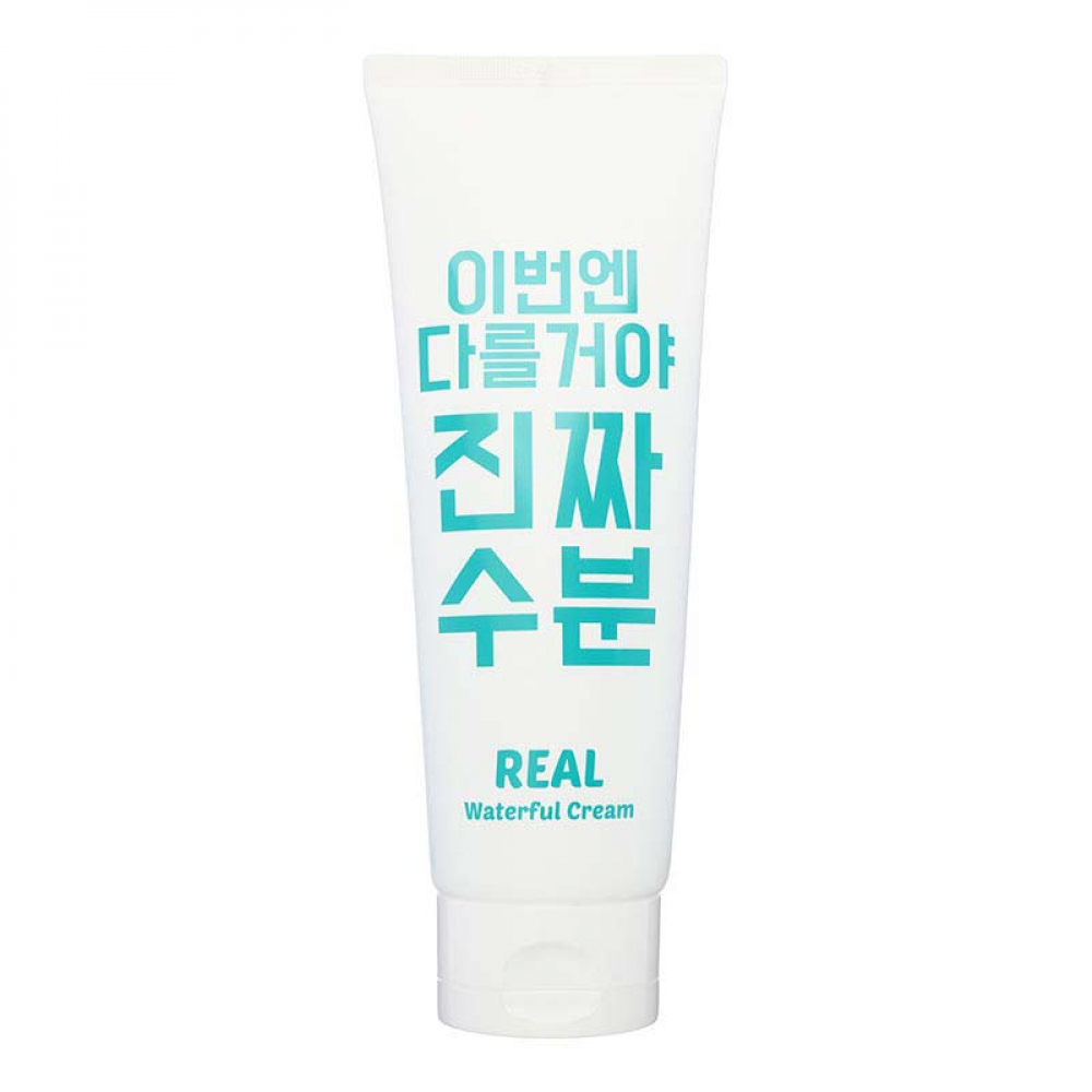 Jaminkyung Real Waterful Cream Увлажняющий крем для лица с ледниковой водой 200ml