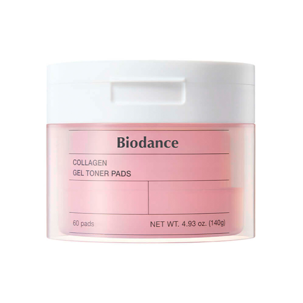 Biodance Collagen Gel Toner Pads Тонер-пэды для лица увлажняющие с коллагеном 60pcs