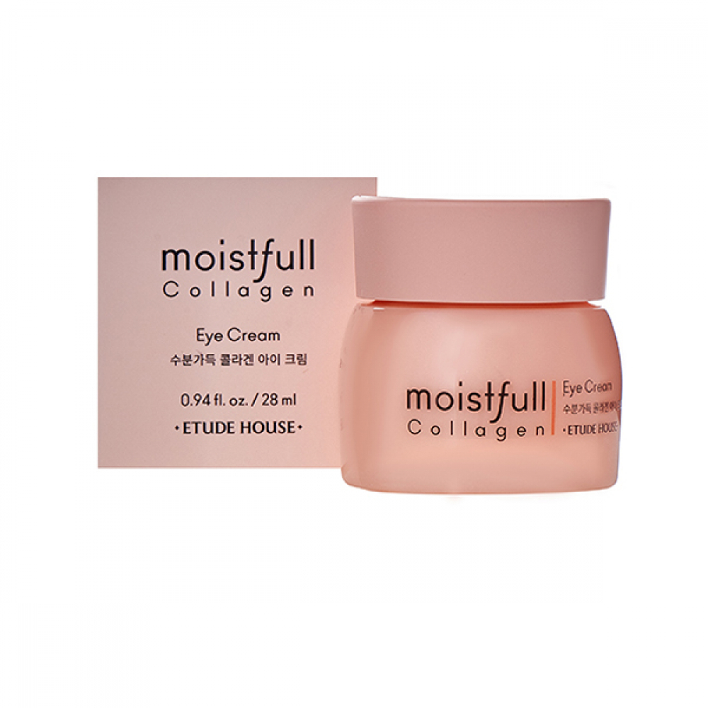Etude House Moistfull Collagen Eye Cream 28ml Увлажняющий крем с коллагеном для кожи вокруг глаз