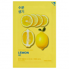 Тонизирующая тканевая маска Holika Holika Pure Essence Mask Sheet Lemon 20ml