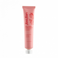 Увлажняющий крем для рук с ароматом клубники SOO SAN Soft Care Hand Cream Strawberries Pudding 50ml