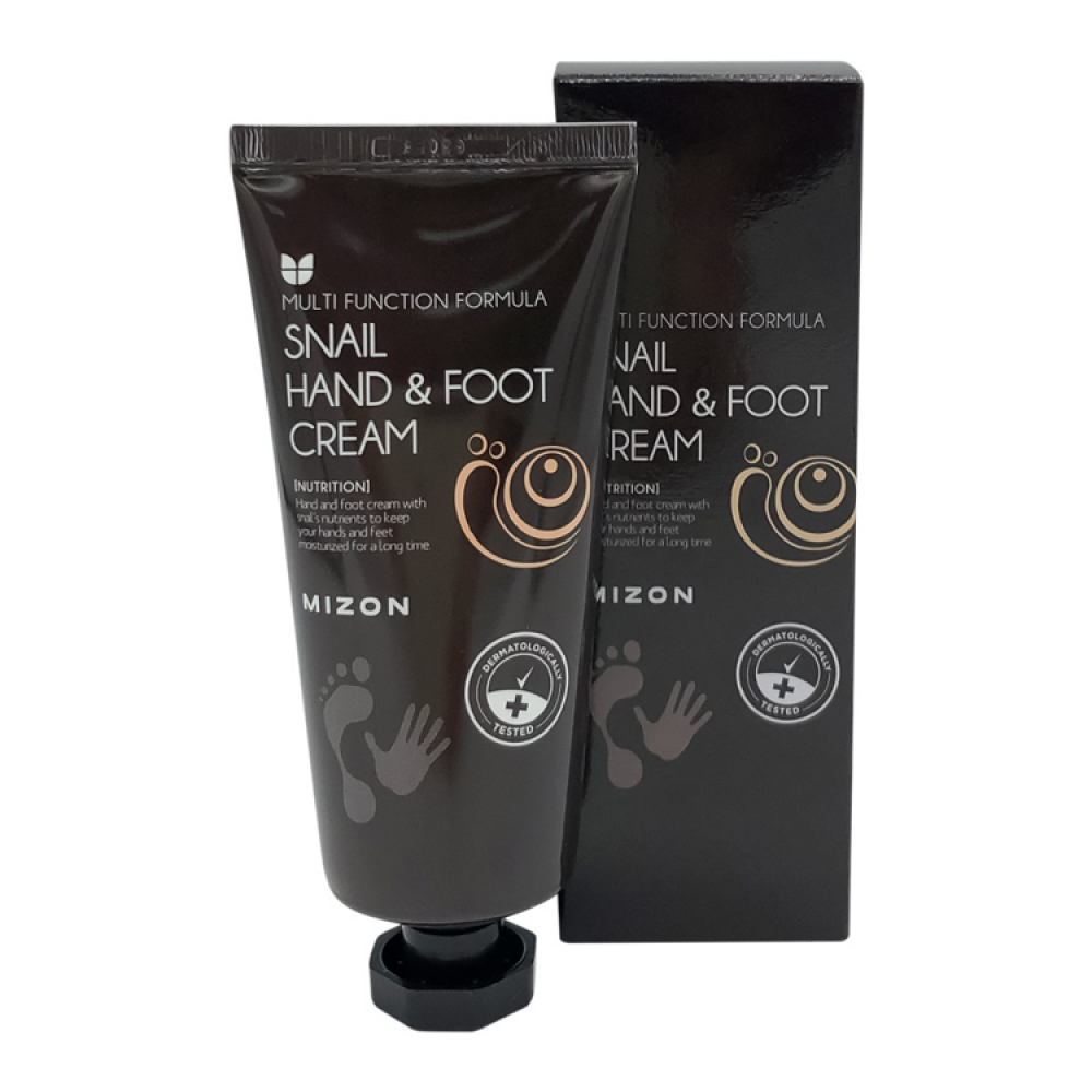Крем для рук и ног с муцином улитки Mizon Snail Hand and Foot Cream 100ml