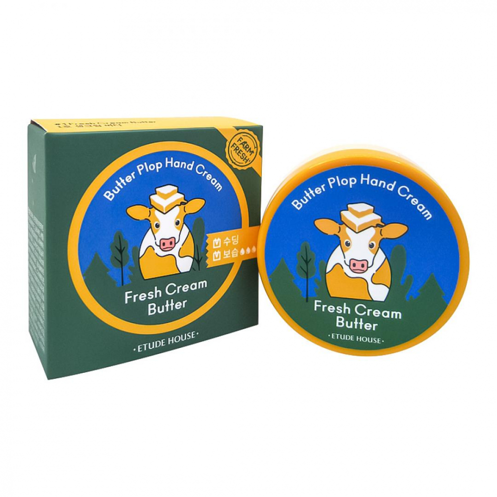 Освежающий крем для рук Etude House Butter Plop Hand Cream Fresh Cream Butter 25ml