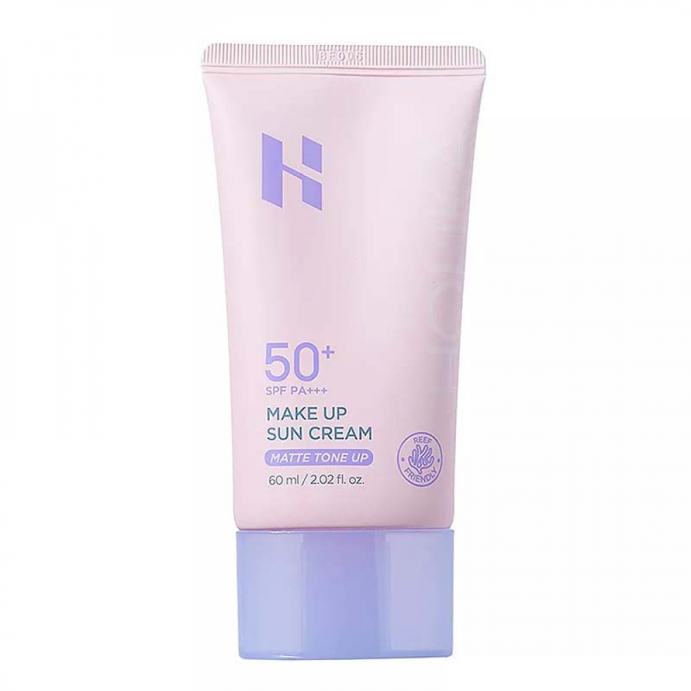 Holika Holika Make Up Sun Cream Matte Tone Up SPF 50+ PA+++ Солнцезащитный крем для лица + матовая база 60ml