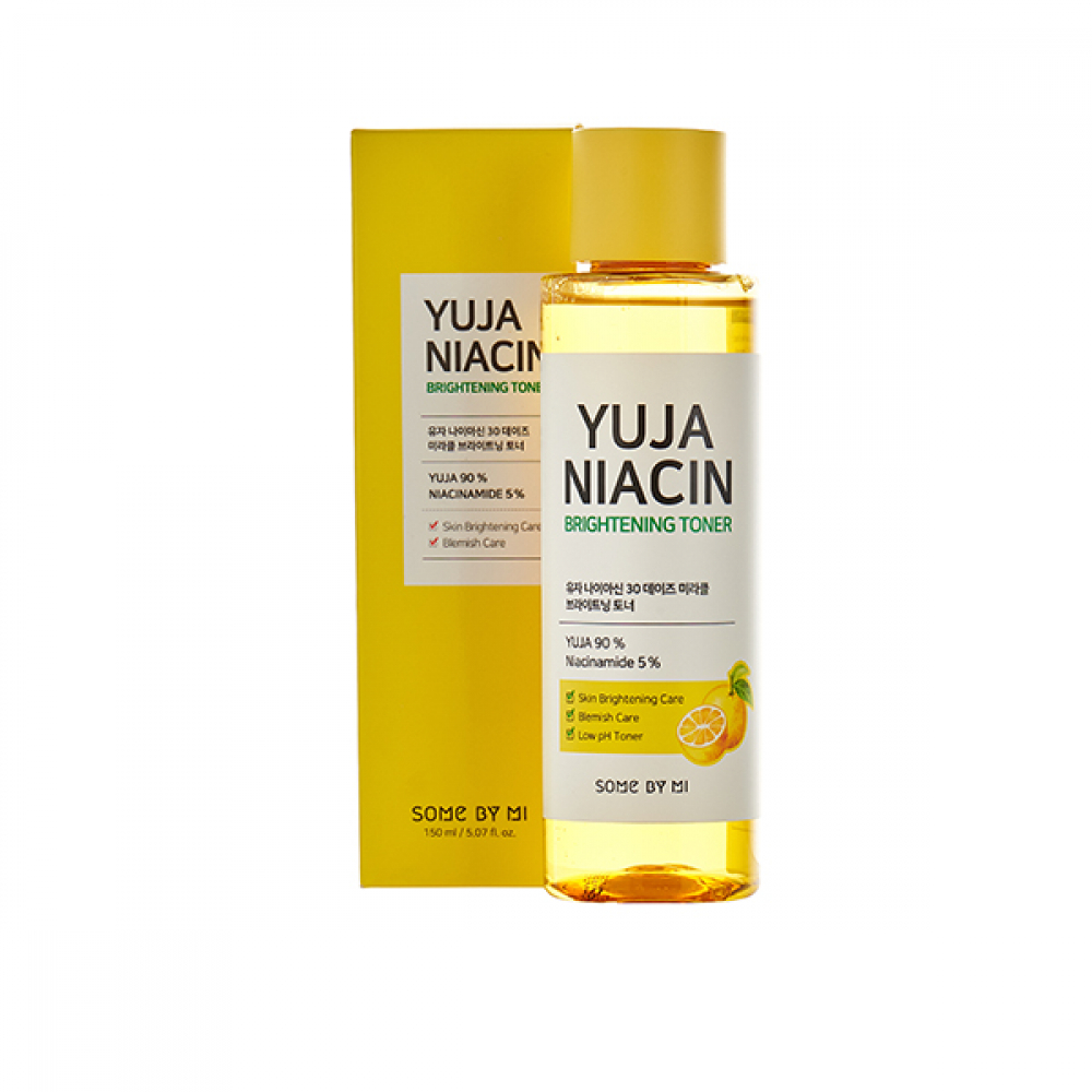 Выравнивающий тонер с экстрактом юдзу Some By Mi Yuja Niacin 30 Days Miracle Brightening Toner 150ml