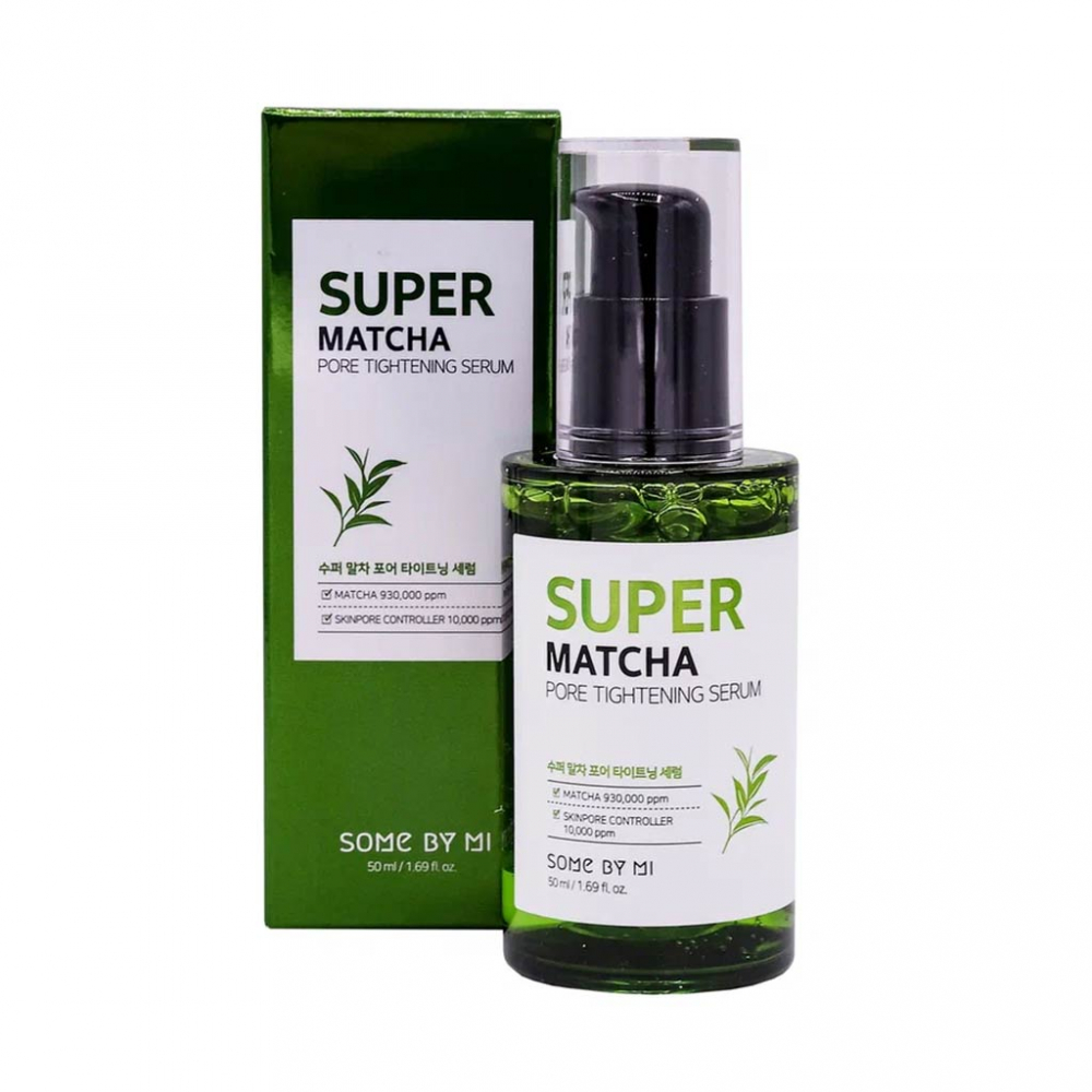 Сыворотка для сужения пор с экстрактом чая матча Some By Mi Super Matcha Pore Tightening Serum 50ml