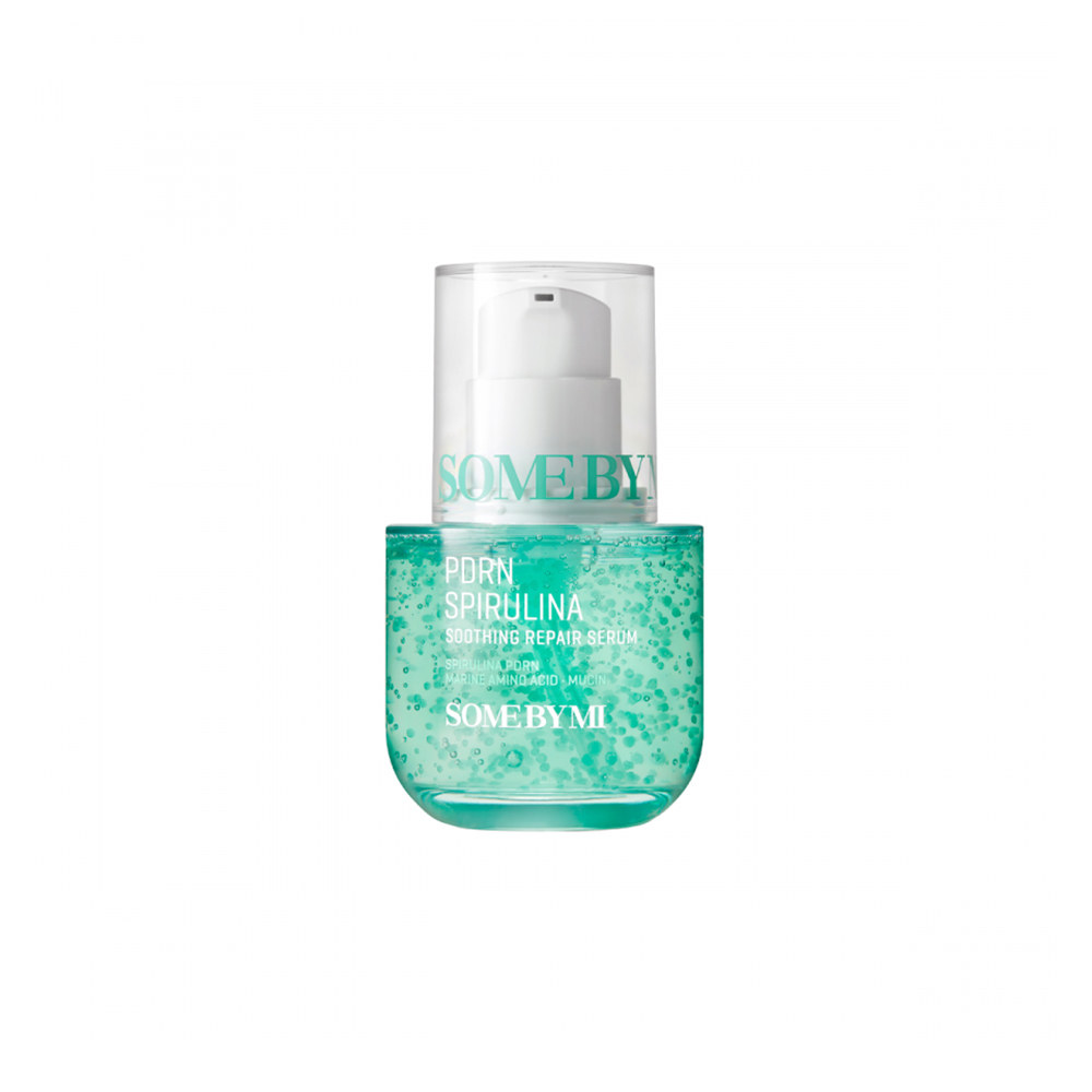 SOME BY MI SPIRULINA PDRN RELIEF SERUM Восстанавливающая сыворотка для лица с экстрактом спирулины и полинуклеотидами 50ml