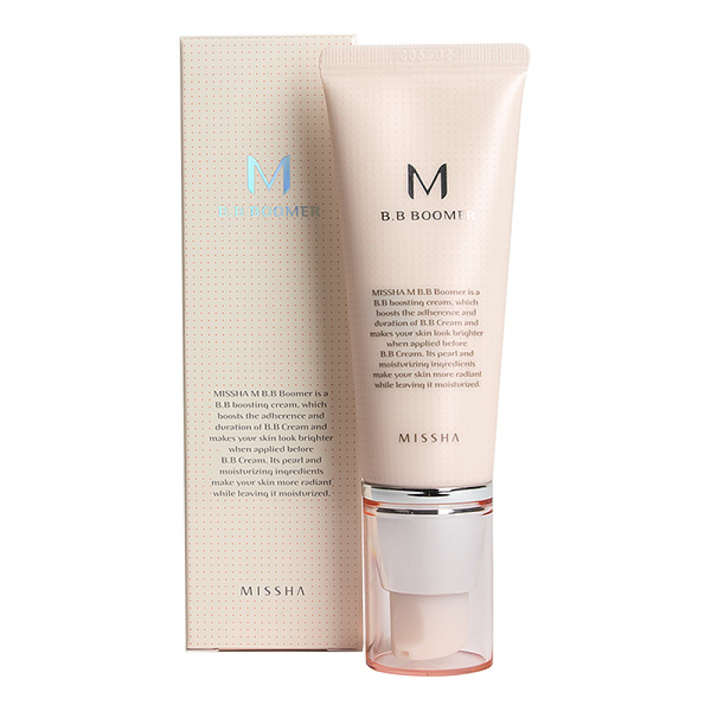 Основа под макияж со светоотражающим эффектом Missha M B.B Boomer 40ml