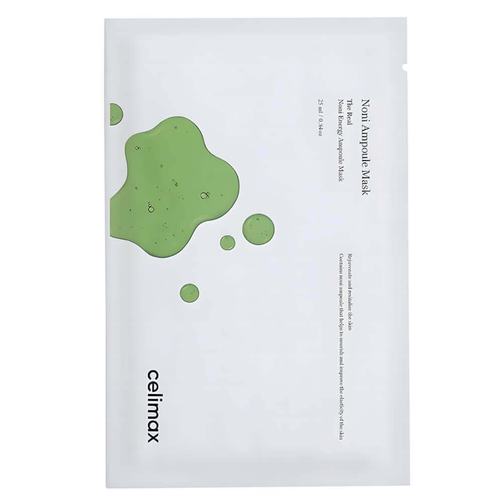 Celimax The Real Noni Energy Ampoule Mask Маска тканевая на основе нони для эластичности кожи 25ml