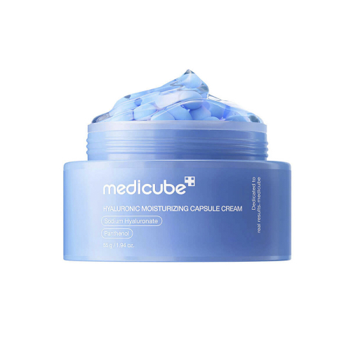MEDICUBE Hyaluronic Moisturizing Capsule Cream Крем капсульный увлажняющий с пантенолом 55g