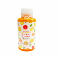Очищающая вода с витаминным комплексом FarmStay Pure Natural Dr V-8 Vitamin Cleansing Water 500ml
