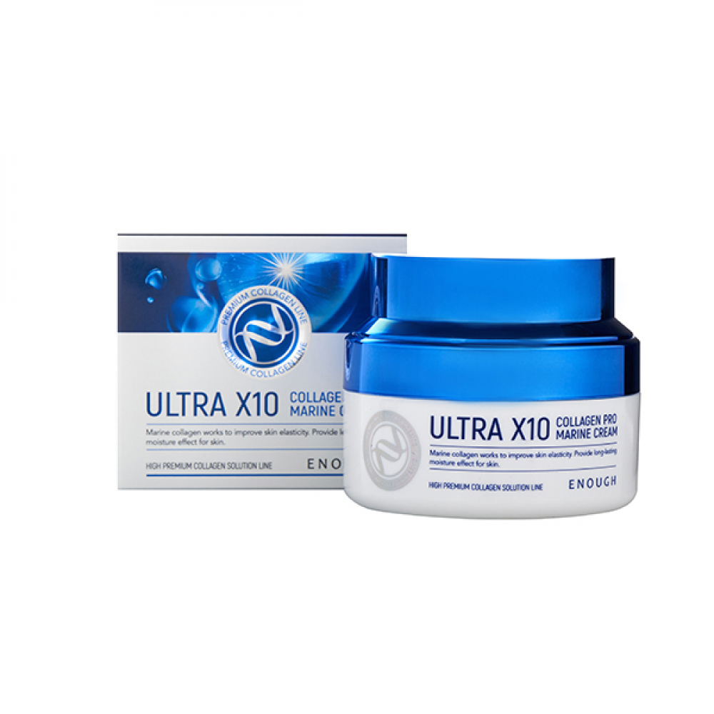 Крем для лица с коллагеном Enough Ultra X10 Collagen Pro Marine Cream 50ml