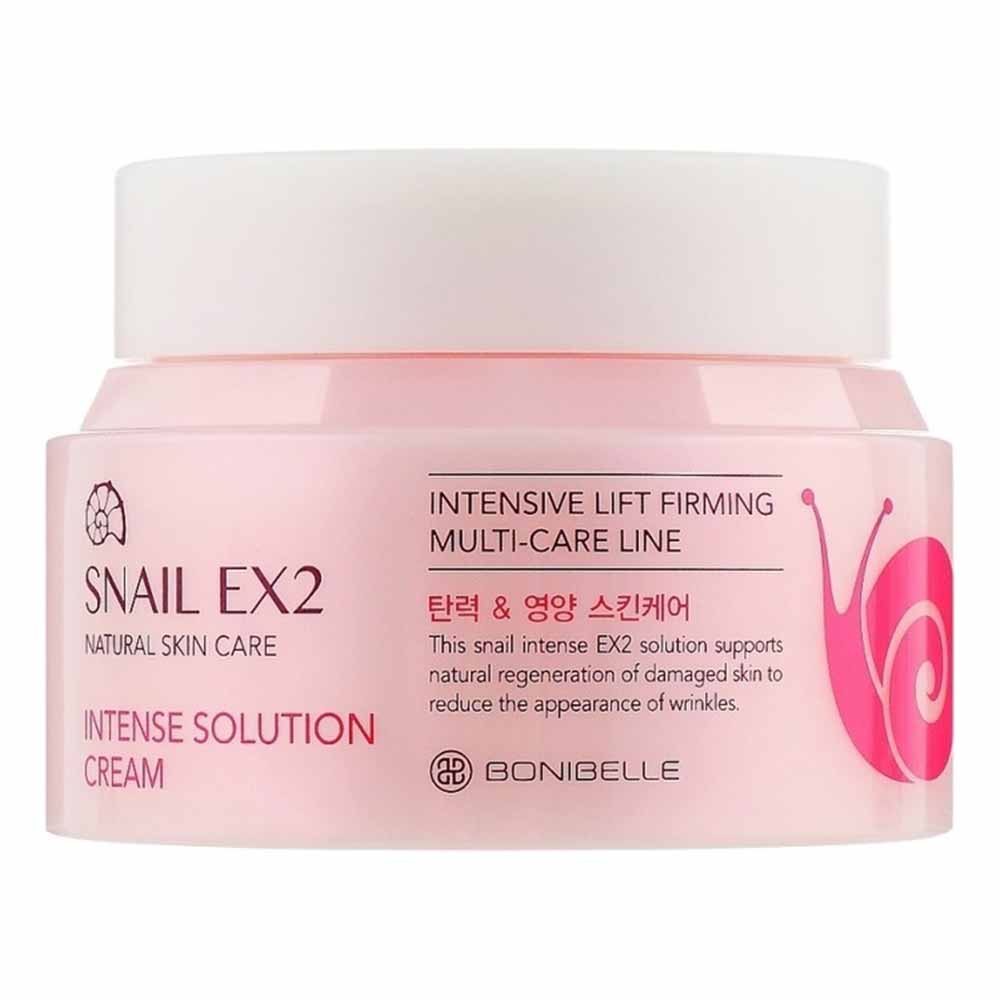 Enough Bonibelle Snail Ex2 Intense Solution Cream Антивозрастной крем с эффектом лифтинга 80ml