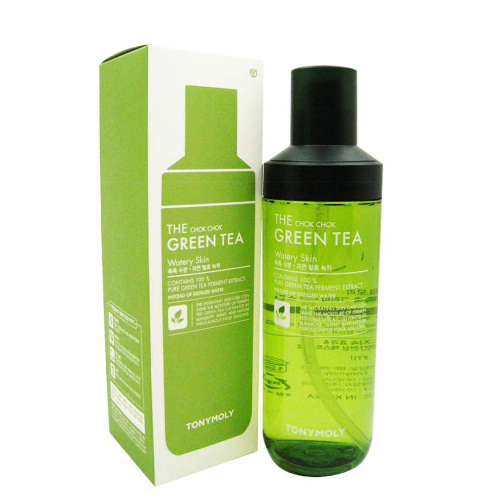 Тонер с экстрактом зеленого чая TonyMoly Chok Chok Green Tea Watery Skin 180ml