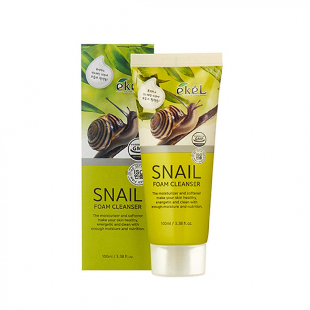 Пенка для умывания с муцином улитки Ekel Foam Cleanser Snail 100ml