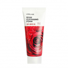 Увлажняющая пенка с экстрактом дамасской розы Lebelage Rose Cleansing Foam 100ml