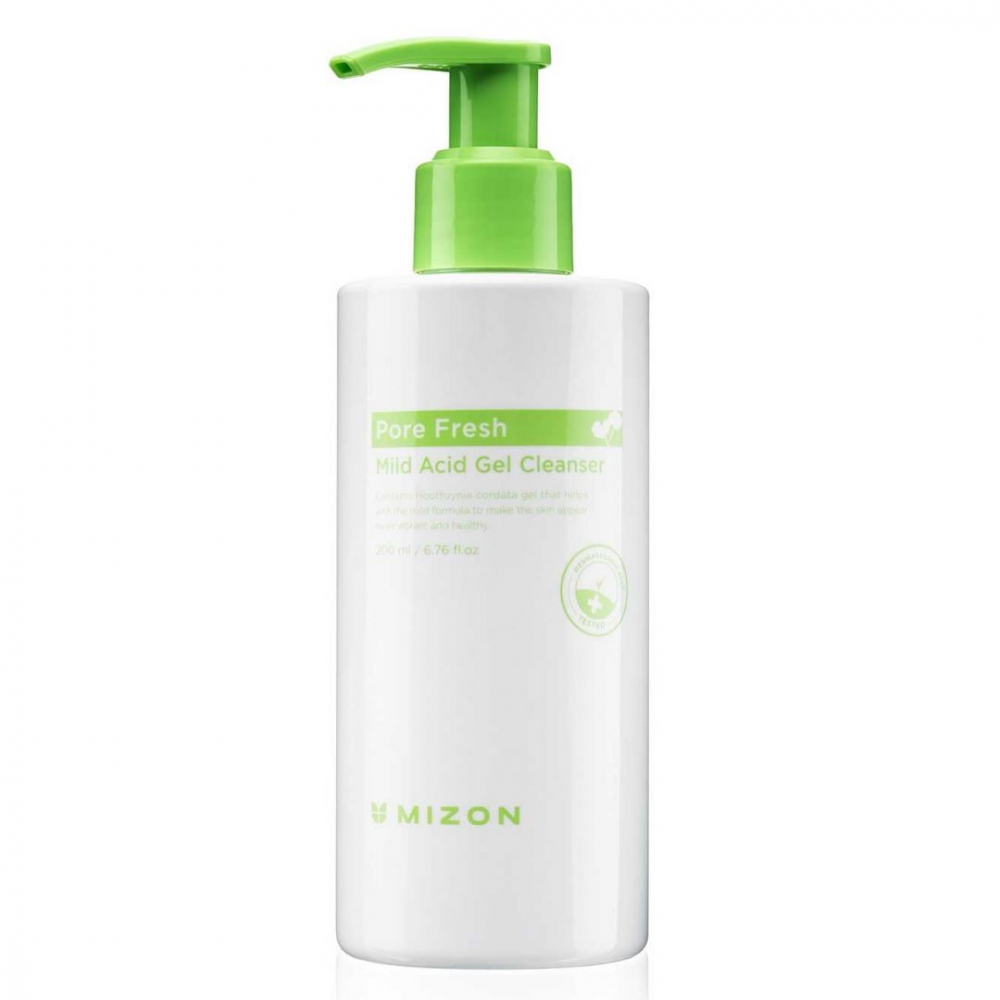 Очищающий гель для лица Mizon Pore Fresh Mild Acid Gel Cleanser 200ml