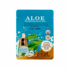 Тканевая маска для лица с экстрактом алоэ Ekel Aloe Ultra Hydrating Essence Mask 25 g