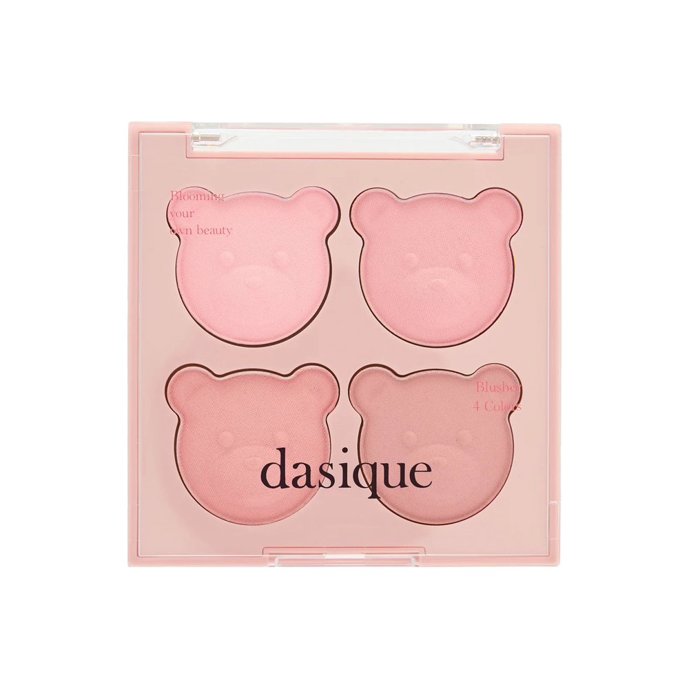 DASIQUE Blending Mood Cheek Bear #17 Mauve Bear Палетка румян для лица 8,8g