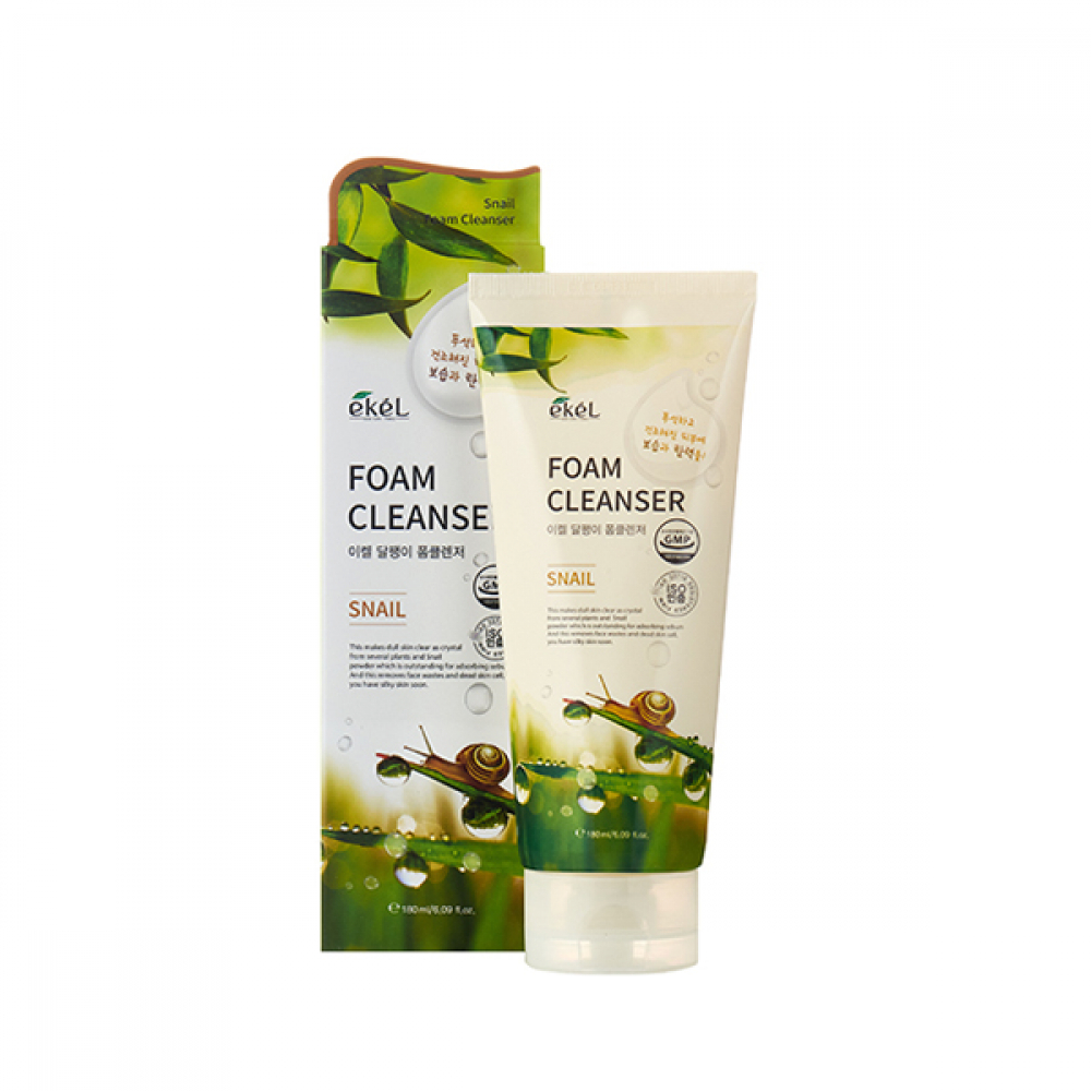 Пенка для умывания с муцином улитки Ekel Foam Cleanser Snail 180ml