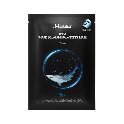 JMSolution Active Shark Squalane Balancing Mask Prim Тканевая маска с акульим скваланом 1pcs