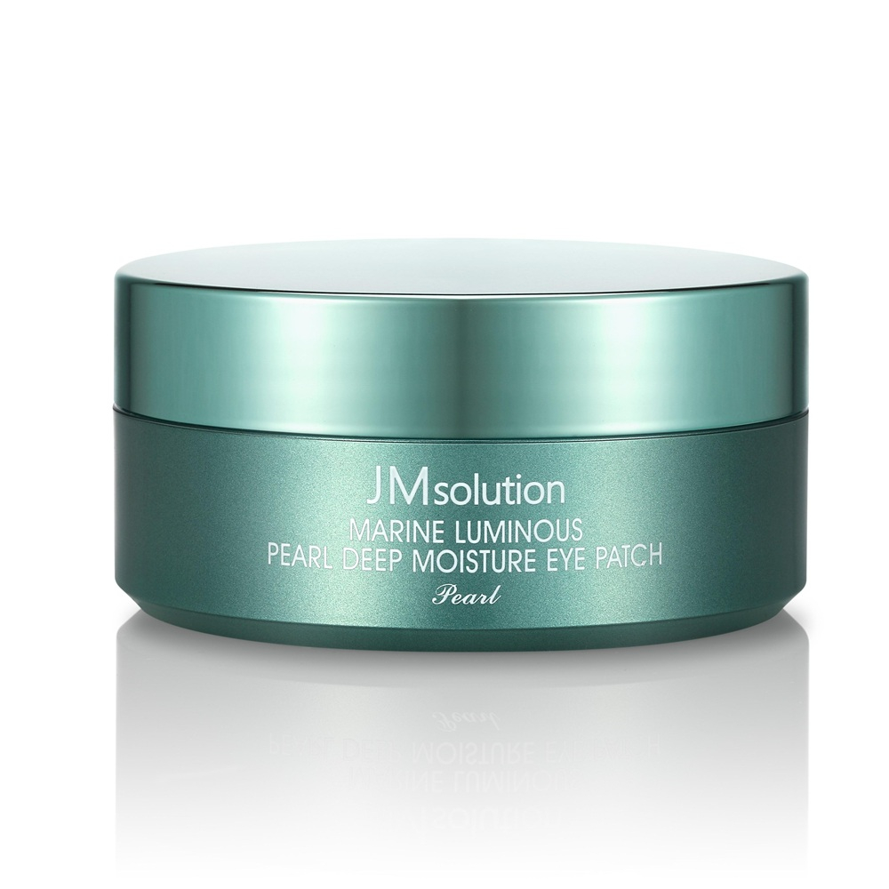 Гидрогелевые патчи с морским комплексом JMsolution Marine Luminous Pearl Deep Moisture Eye Patch 60pcs 90g
