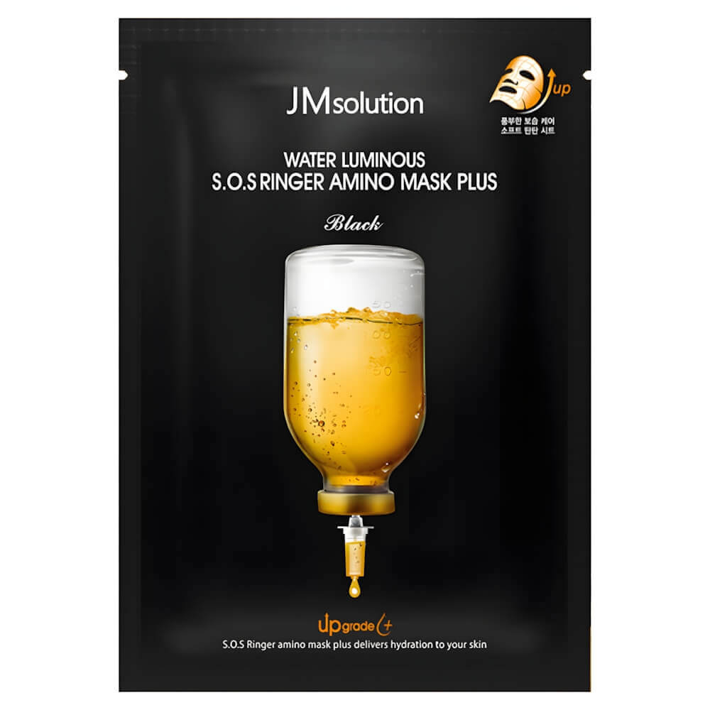 JMSolution Water Luminous S.O.S. Ringer Amino Mask Тканевая маска укрепляющая с аминокислотами 1pcs