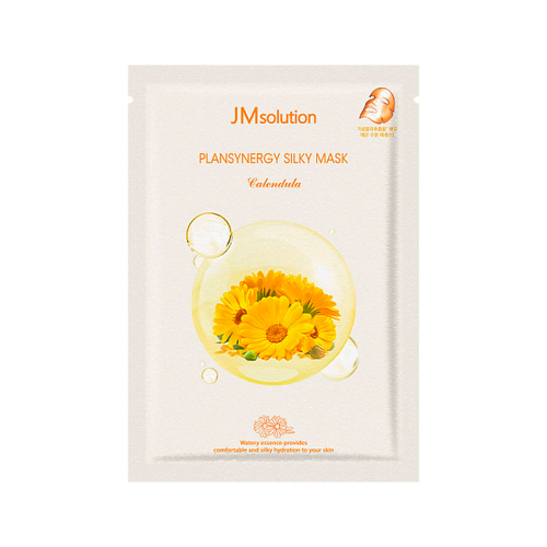 JMsolution Plansynergy Silky Mask Calendula Маска тканевая успокаивающая с календулой 30ml