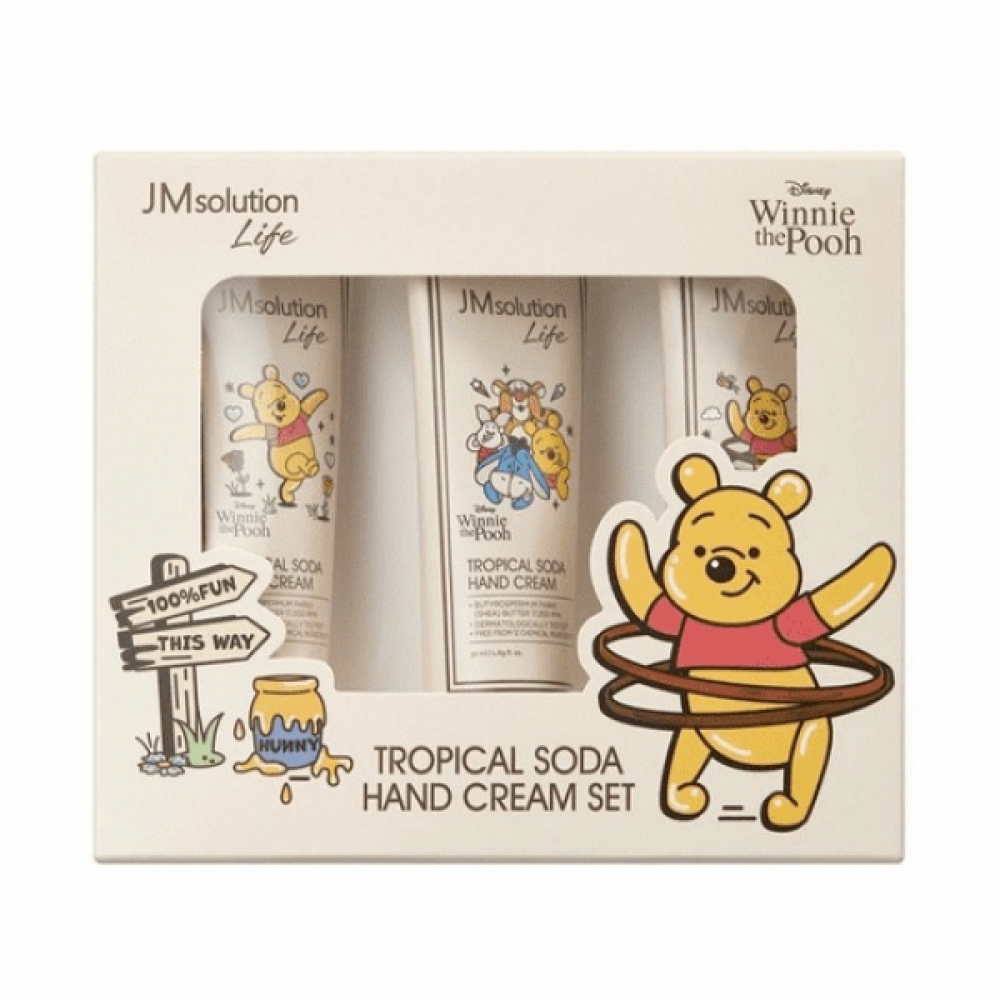 Подарочный набор кремов для рук JMSolution Life Disney Tropical Soda Hand Cream Set 3*50ml
