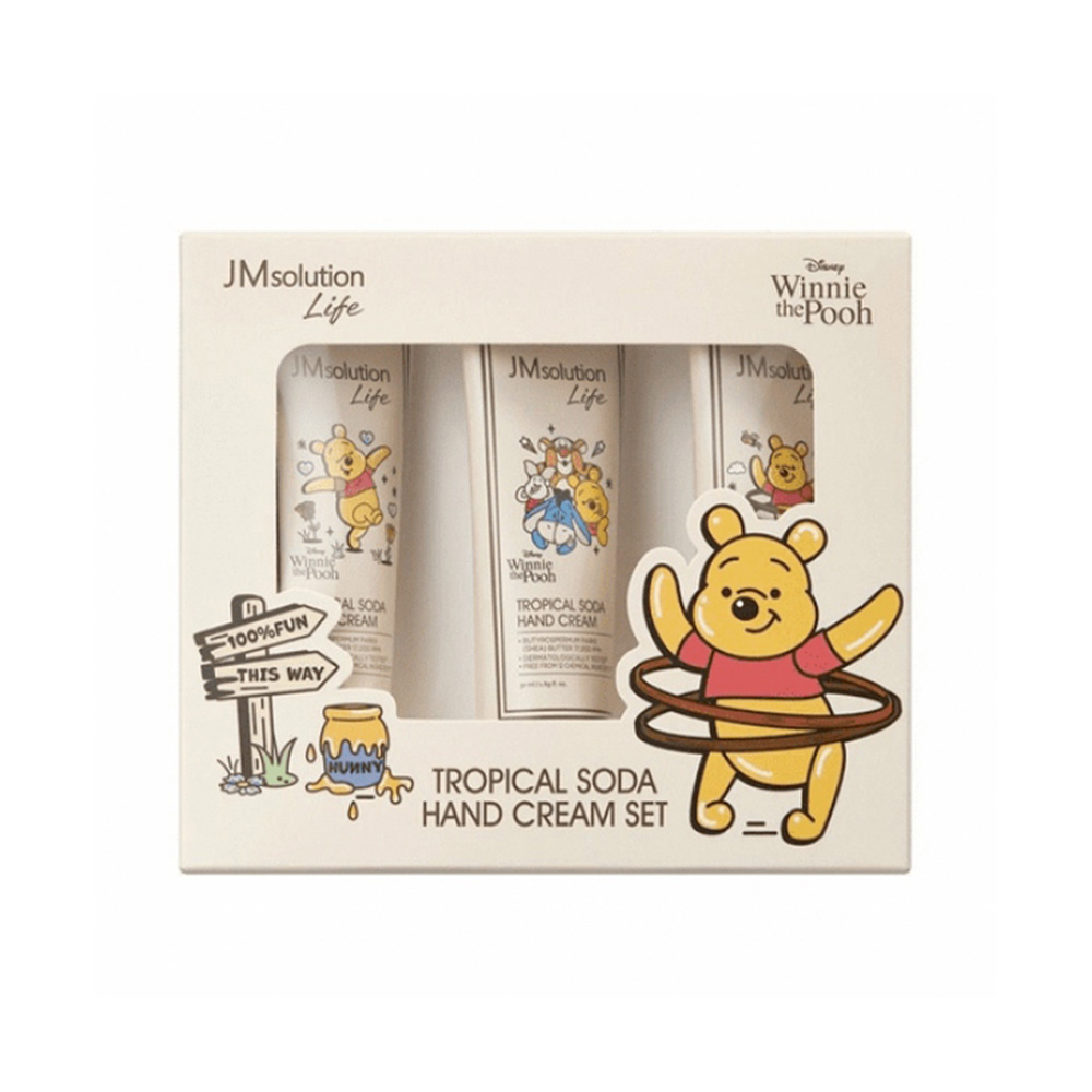 Подарочный набор кремов для рук JMSolution Life Disney Tropical Soda Hand Cream Set 3x50ml