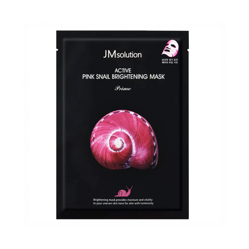 Увлажняющая маска с улиткой JMsolution Active Pink Snail Brightening Mask Prime 30ml