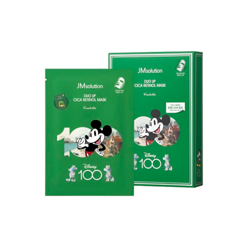 JMSolution Disney Duo Up Cica Retinol Mask Тканевая маска с экстрактом центеллы и ретинолом 30ml