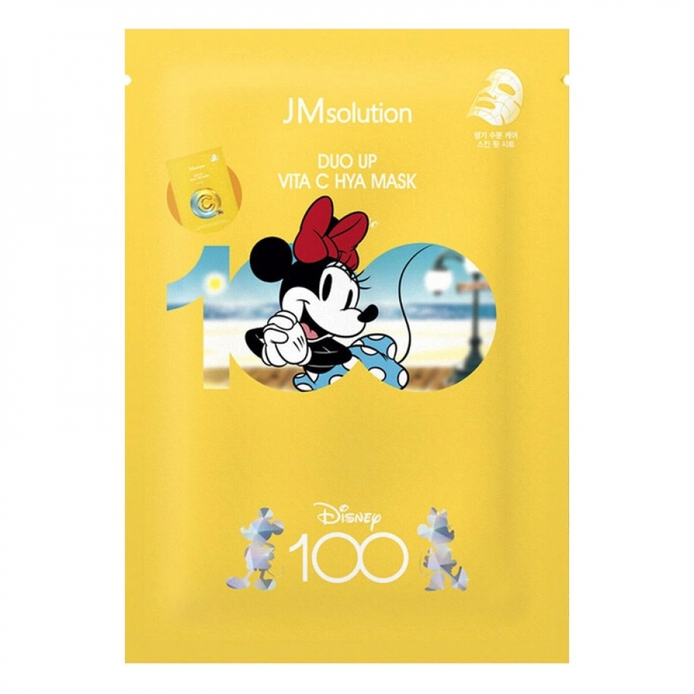 Тканевая маска увлажняющая с витаминным комплексом JMSolution Disney Duo Up Vita C Hya Mask 30ml