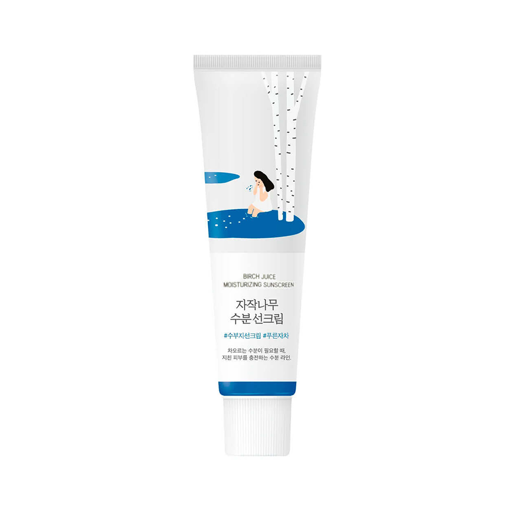 Round Lab Birch Juice Moisturizing Sunscreen Крем увлажняющий солнцезащитный 50ml