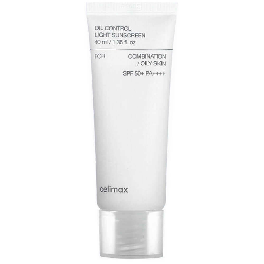 Крем солнцезащитный себорегулирующий лёгкий Celimax Oil Control Light Sunscreen SPF50+ PA++++ 40ml