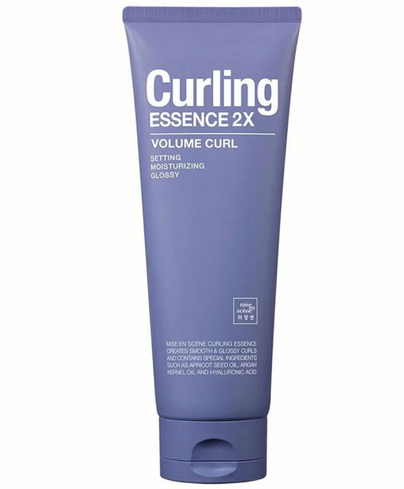 MISE EN SCENE CURLING ESSENCE 2X VOLUME CURL Увеличивающая объём эссенция для вьющихся волос