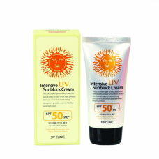 Интенсивный солнцезащитный крем для лица 3W ClinicIntensive UV SunblockCream SPF50+/PA+++ 70ml