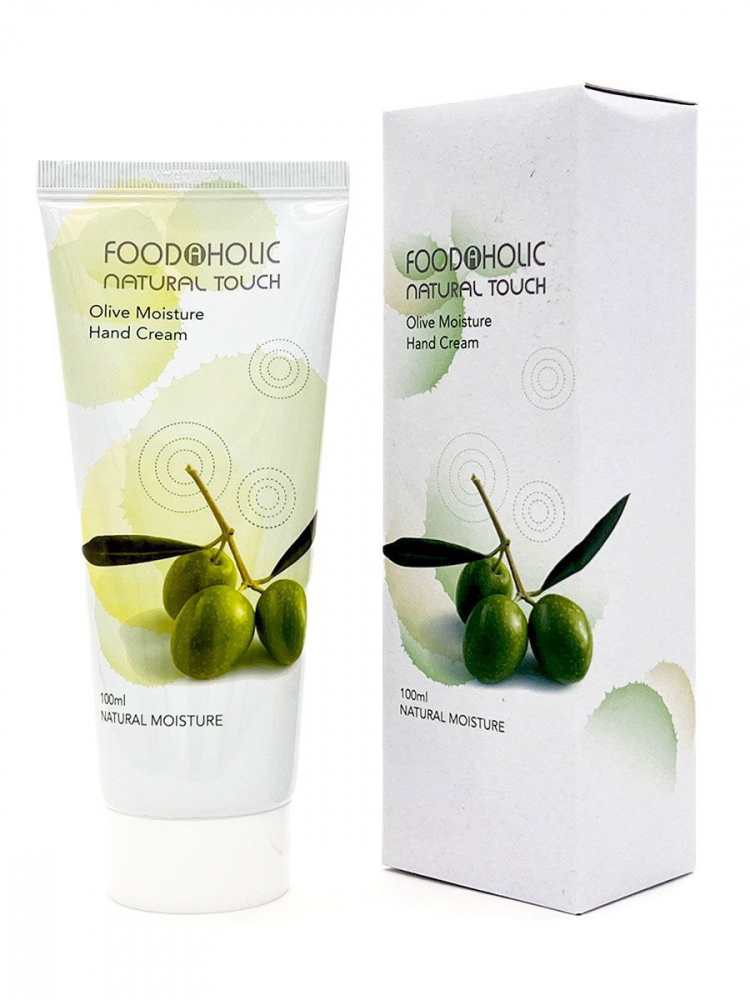 Увлажняющий крем для рук с экстрактом оливы FoodaHolic Olive Moisture Hand Cream 100ml