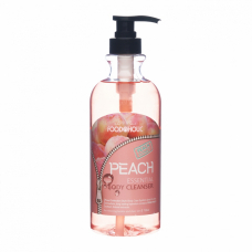 Гель для душа с экстрактом персика FoodaHolic Peach Essential Body Cleanser 750ml