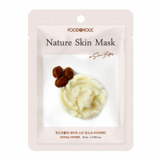 Тканевая маска для лица с маслом ши FoodaHolic Shea Butter Nature Skin Mask 23ml