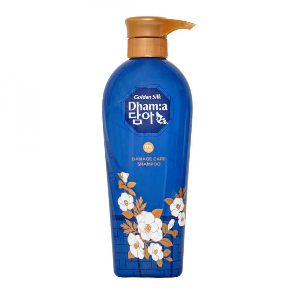 Восстанавливающий шампунь для тонких волос с цветочным ароматом Lion Dhama Damage Care Shampoo 400ml