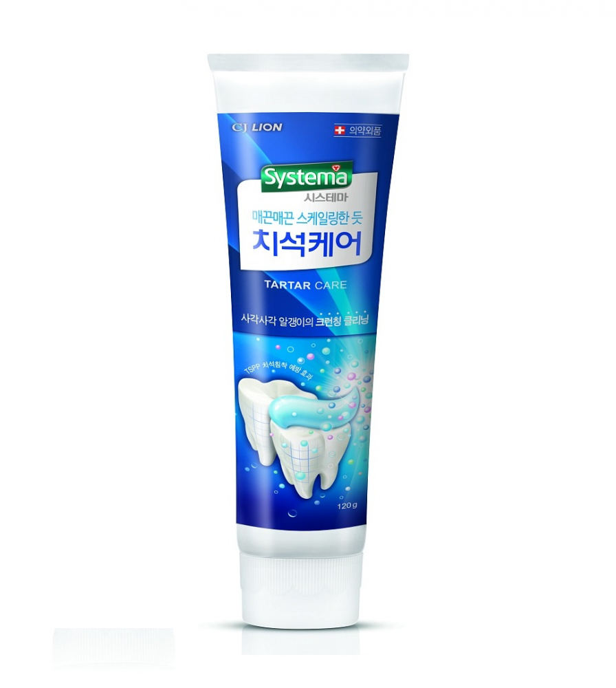 Зубная паста против образования зубного камня Lion Systema Tartar Care Toothpaste 120g