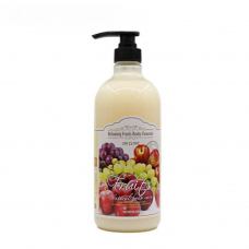3W CLINIC RELAXING FRUITS BODY CLEANSER Расслабляющий гель для душа с экстрактами фруктов