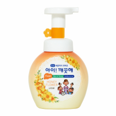 Жидкое пенное мыло для рук (медовые цветы) Lion Ai kekute Foam handsoap honey flower 250ml