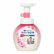 Жидкое пенное мыло для рук (цветочный букет) Lion Ai kekute Foam handsoap pure pink 250ml