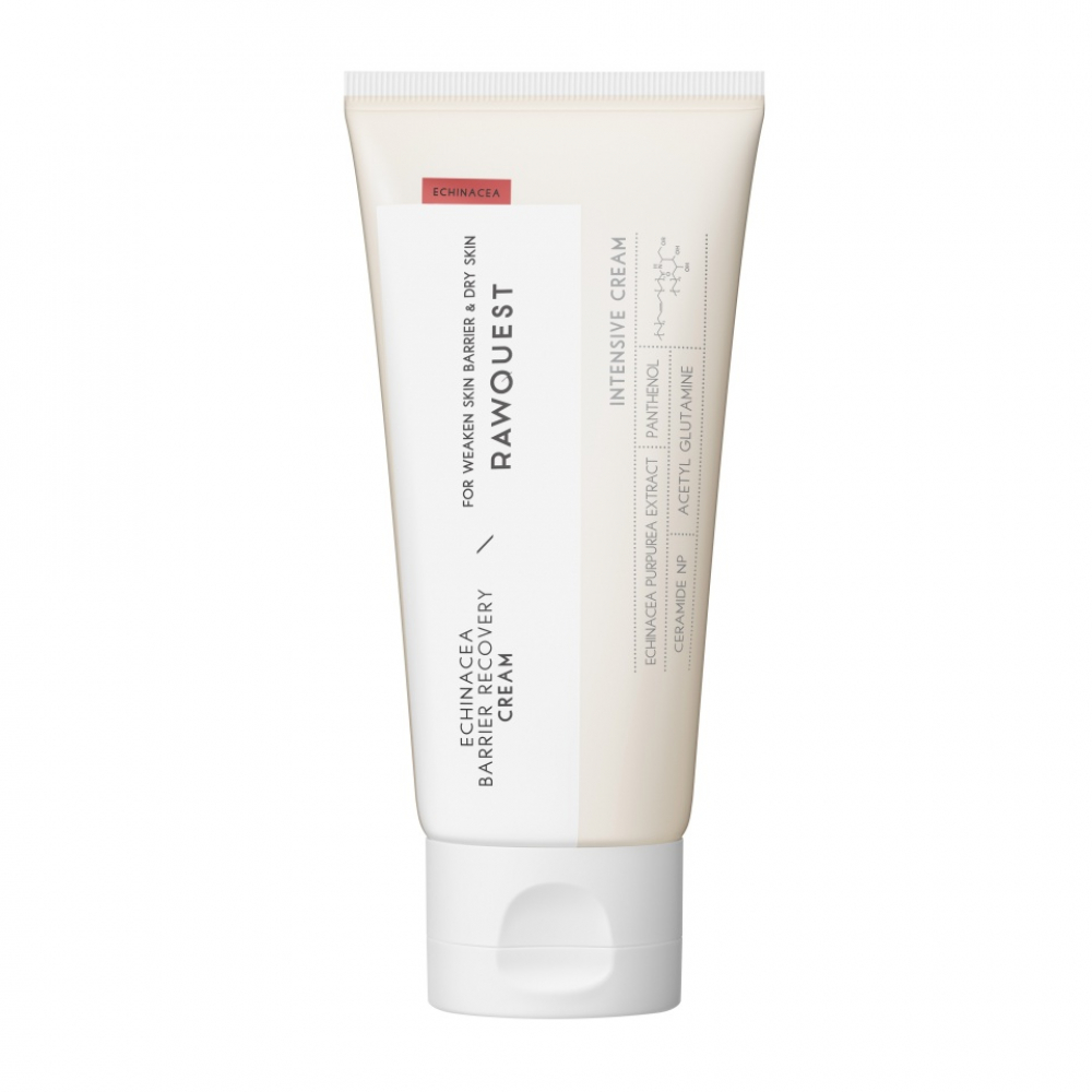 RAWQUEST Echinacea Barrier Recovery Cream Восстанавливающий крем для лица с экстрактом эхинацеи