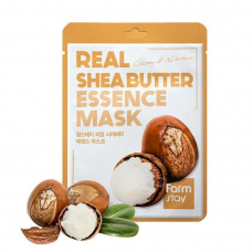 Тканевая маска для лица с маслом ши FarmStay Real Shea Butter Essence Mask 23ml