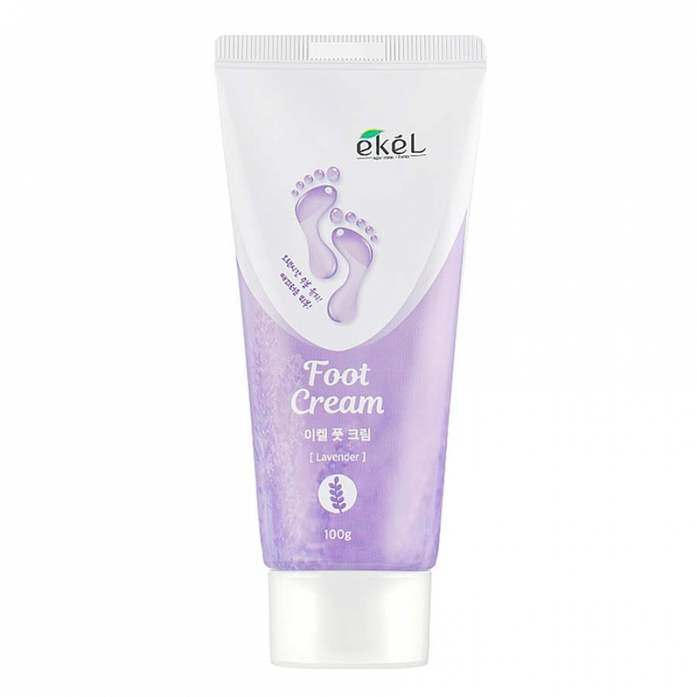 Успокаивающий крем для ног с экстрактом лаванды Ekel Foot Cream Lavender 100g