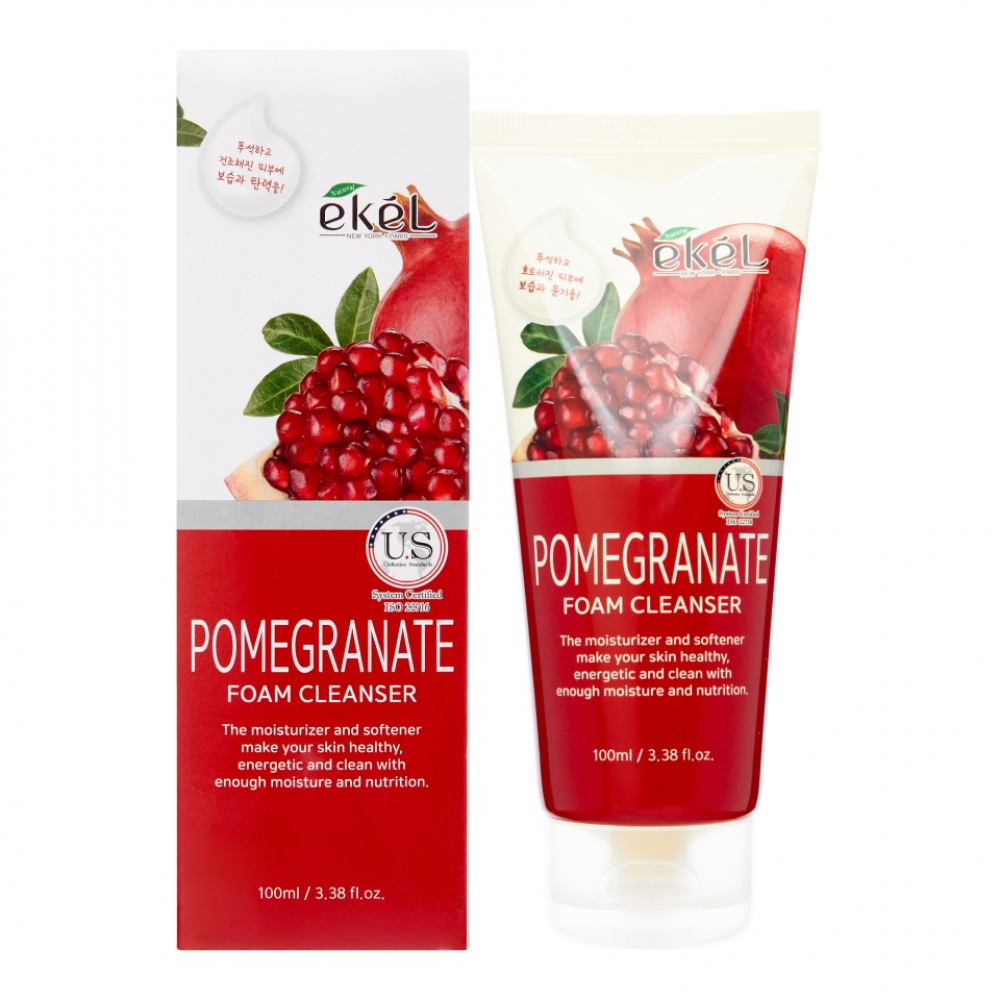 EKEL Foam Cleanser Pomegranate Пенка для умывания с экстрактом граната