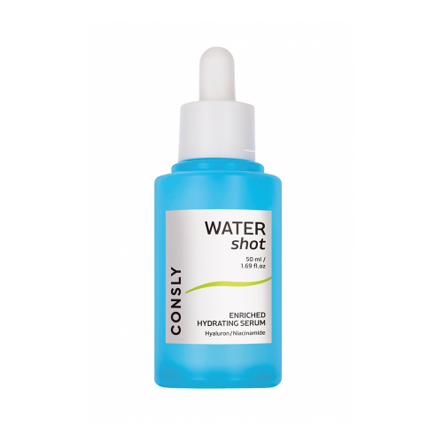 Увлажняющая сыворотка с гиалуроновой кислотой и ниацинамидом Consly WATER SHOT Enriched Hydrating Hyaluronic and Niacinamide Serum 50ml